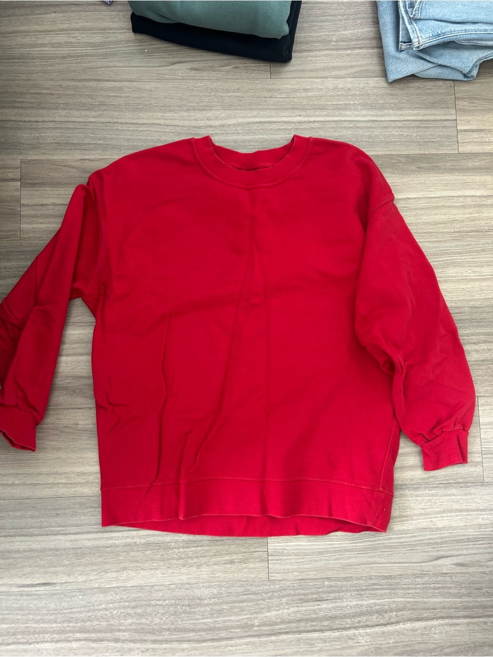 lululemon athletica Men's Crewneck Sweater in Red